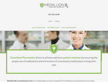 Tablet Screenshot of medallionrx.com